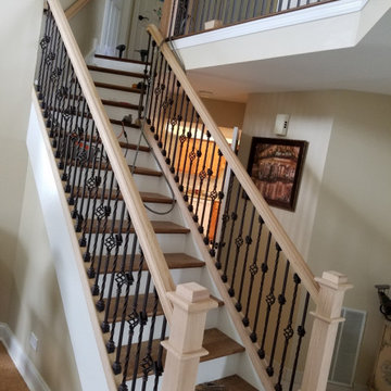 Wood Stair Railing Chicago