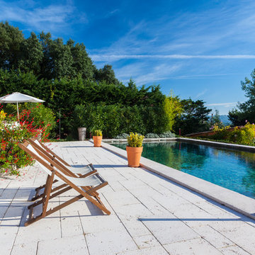 Sur les hauteurs de Cannes.