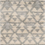 KAS - KAS Merino 6701 Southern  Rug, Ivory/Gray, 5'3"x7'7" - Walking into a room has never felt better...sink your toes into 3 inches of plush, densely woven fibers. The patterns and colors in this collection are as soft as the fibers, making you and your guests feel relaxed and at ease. Enjoy the comfort and serenity Merino has to offer. Merino is an irresistible collection that is machine woven of polypropylene in Turkey.