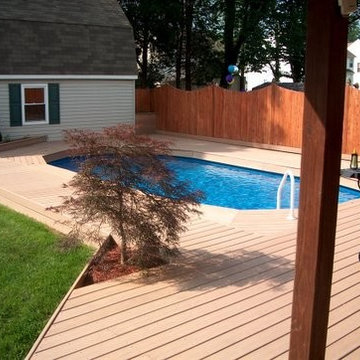 15 x 30 Above Ground Pool - Installed In ground.