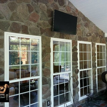 Outdoor TV Wall Mounting