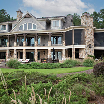 Lake Oconee Outdoor Grill Area