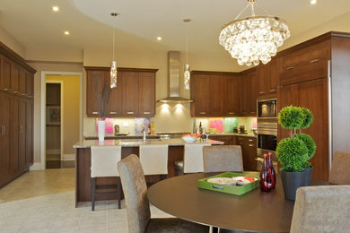 Transitional kitchen photo in Toronto