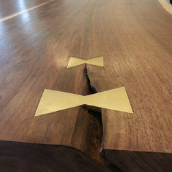 Walnut Slab Table - Furniture