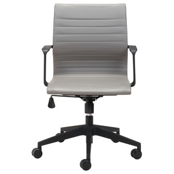 Pierce Office Chair Black, Gray