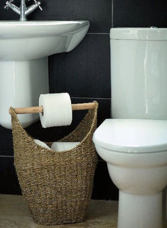 The toilet paper holder mounted inside the cabinet door under the sink. -  Picture of Mana Kai Maui - Tripadvisor