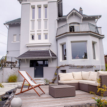 Amenagements extérieurs d'une maison bourgeoise