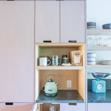 Purple Cabinets