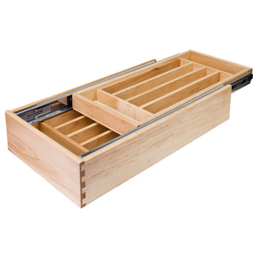 15" Double Cutlery Drawer