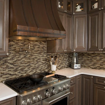 Creative Use of Wood, Copper, Quartz Creates Dazzling Kitchen Renovation