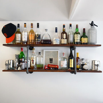 My Houzz: Detached Garage Conversion to Dream Lounge Space