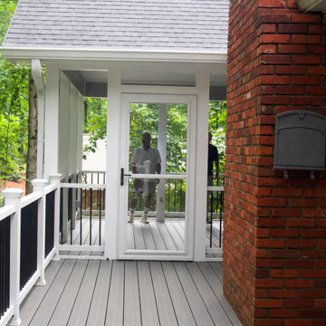 Marietta Craftsman Screened Porch & Deck Addition - Revere Circle GA 30062