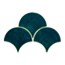 Moroccan Fish Scale Collection - Wall And Floor Tile
