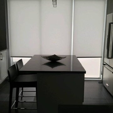 Chevron Roller Shade, Combi Blinds