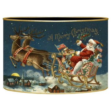 L2611 - Santa and Reindeer Christmas Card Holder