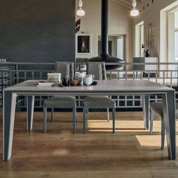 Exodus 180 laminate extending dining table by Target Point