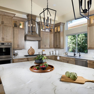 Spark White Matte Ceramic Kitchen