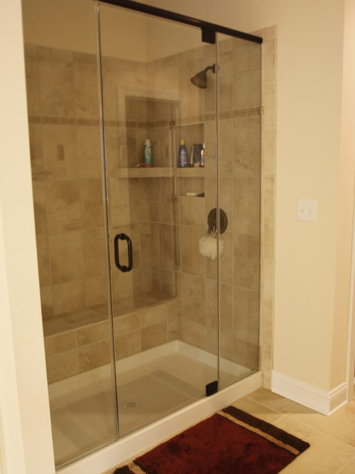 Solid Surface Shower Pan Design Ideas & Remodel Pictures | Houzz - SaveEmail