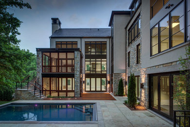 Example of an urban exterior home design in DC Metro