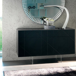 Tropez Italian Sideboard 2-Door by Cattelan Italia - $2,625.00 - Buffets And Sideboards