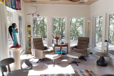 Design ideas for a sunroom in Other.