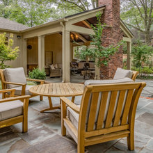 Outdoor Screen Porch off of sunroom