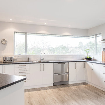 Durostyle and Touchtex White Kitchen