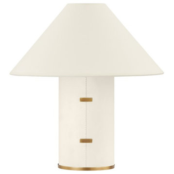 Bond 1-Light Table Lamp, Patina Brass