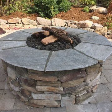 Outdoor Gas Fire Pit