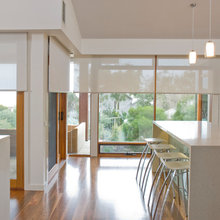Blinds in lounge