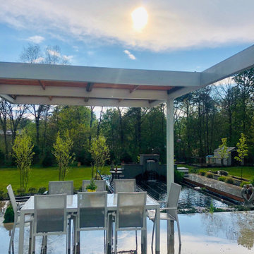Modern Pergola Design, Miller Place, NY