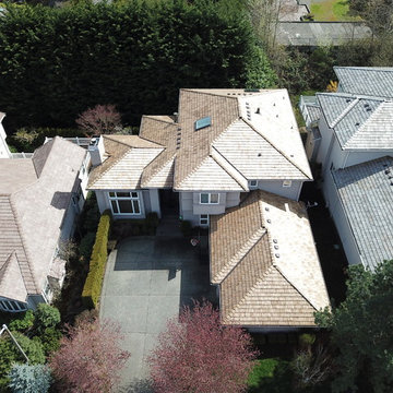 After Photo: Heavy CCA Treated Resawn Cedar Shakes - Bellevue, WA