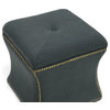 Shrewsbury Ottoman with Concave Sides