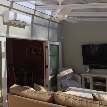 Created Connection to backyard along with improved traffic flow of house.