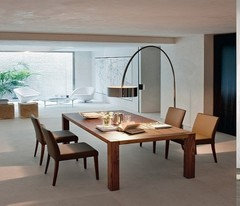 arc lamp dining table
