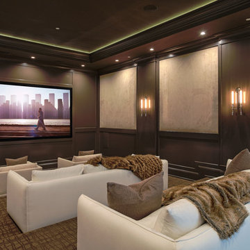 Contemporary Home Theater