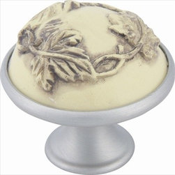 Atlas Homewares Bordeaux Cabinet Knob Nickel - 248-I-BN - Cabinet And Drawer Knobs