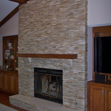 Quartz Fireplace Chase