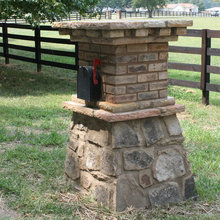 brick mailboxes