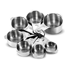 7-Piece Premium Grade 18/8 Stainless Steel Measuring Cups