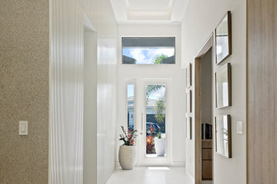Minimalist home design photo in Miami