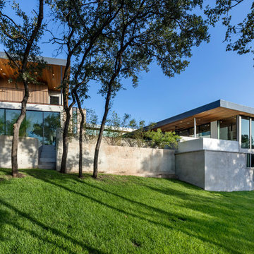 Austin, Texas Modern Home-Alaska White Oak