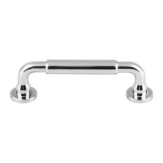 Top Knobs Serene Lily Cabinet Pull, 4-11/16", Polished Chrome 3-3/4"