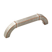Amerock, Vasari 3-3/4" (96mm) CTC Pull, Weathered Nickel Copper