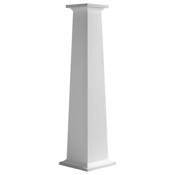 Craftsman Classic Square Tapered Smooth PVC Column