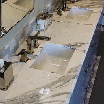 A tranquil masterbath in Pasadena