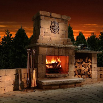 Outdoor Fire Features - Fireplace