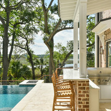 outdoor kitchen