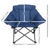 Zenithen Limited Alternative Navy Blue Club Folding Chair