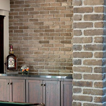 Creating an Exposed Brick Wall with Brick Veneer